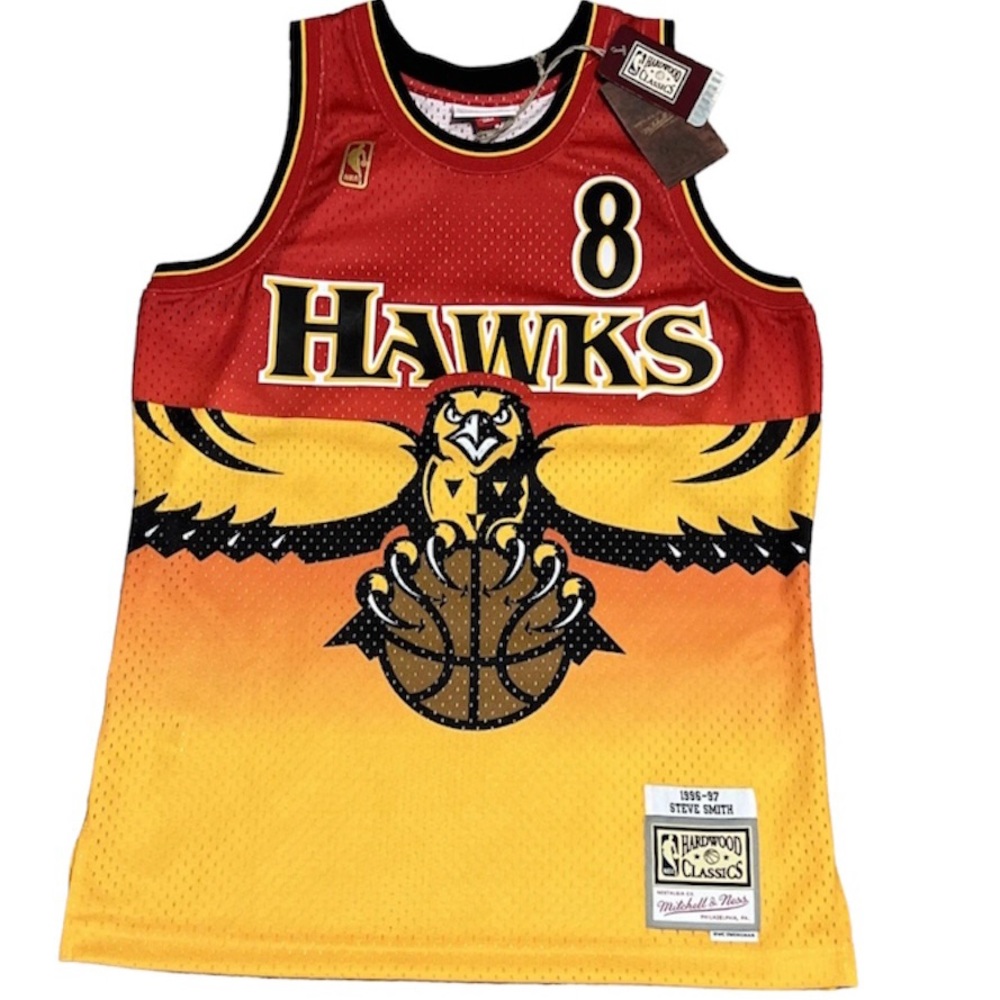 Mitchell & Ness Steve Smith Atlanta Hawks Jersey